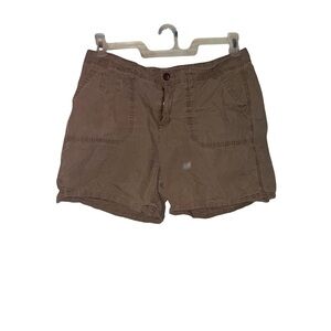 Bass Brown Women's Cotton Bermuda Shorts